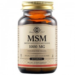 Solgar MSM 1000mg, 60tabs Solgar MSM 1000mg, 60tabs